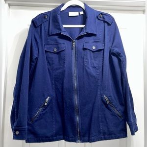 Belle by Kim Gravel from QVC Military Jacket